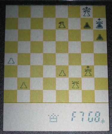 Saitek Chess Shadow mattgesetzt